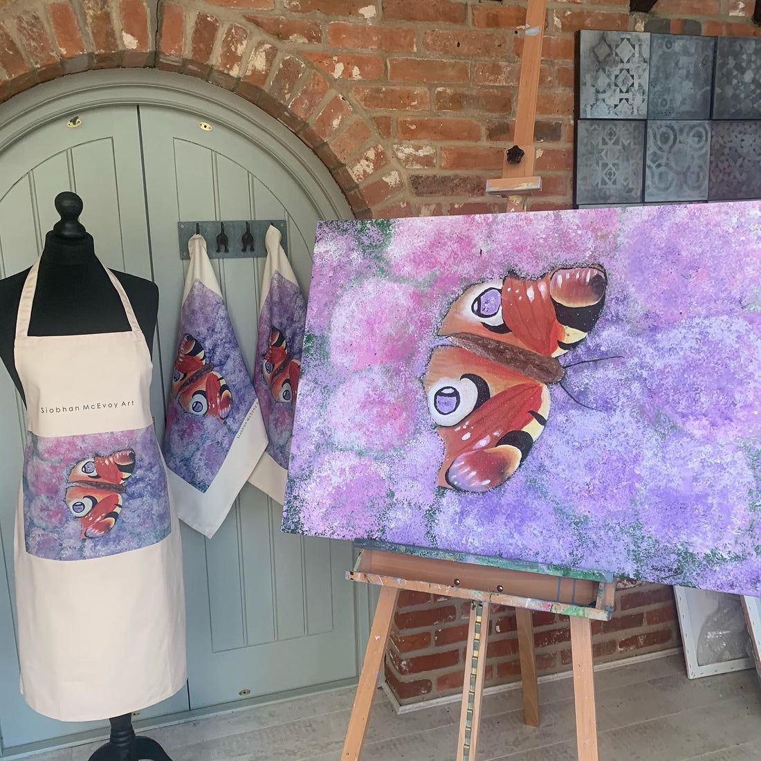 NEW COLLECTION "Peacock Butterfly"