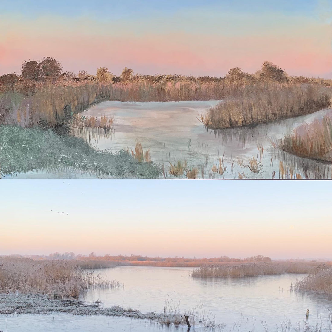 Painting V Photo! The Norfolk Broads - check this out!