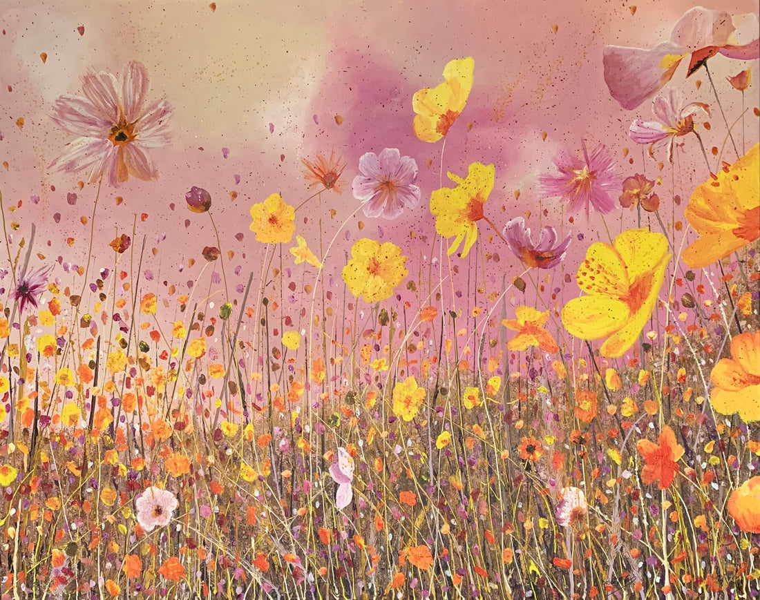 The beautiful "Cosmos Flower Meadow" unveiled!