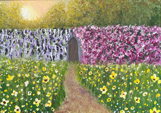 The Secret Garden - Yellow Flowers
