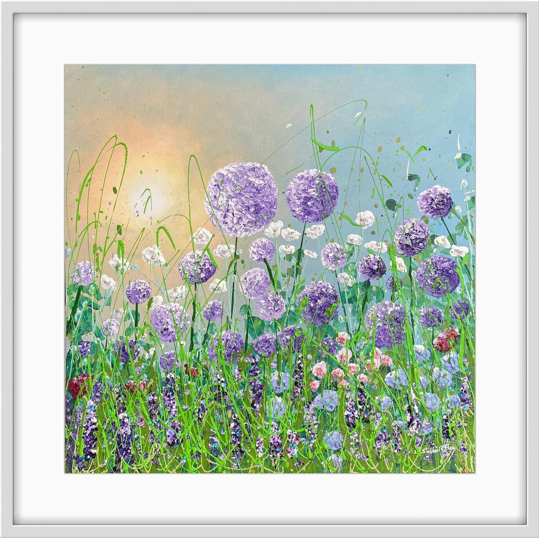 A beautiful poem inspired by my painting :)