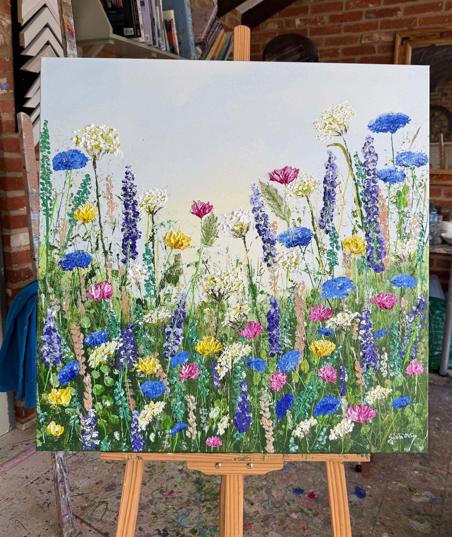 Summer Meadow Sky