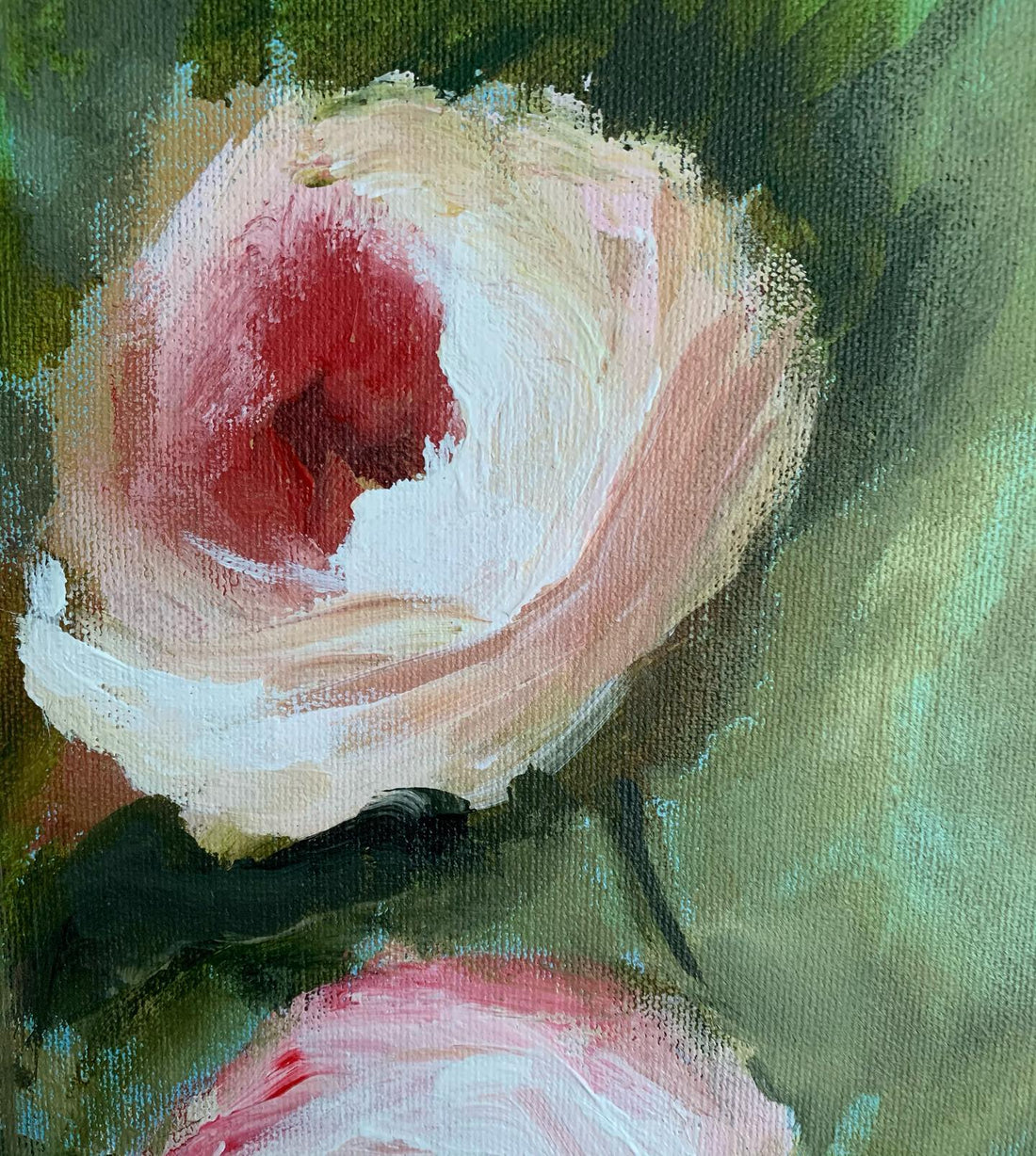 NEW PAINTING! "I Love You - The Rose"
