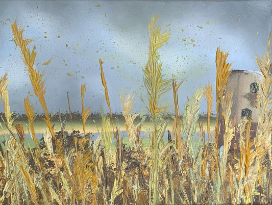 NEW PAINTING!! "The Mill, Norfolk Broads"