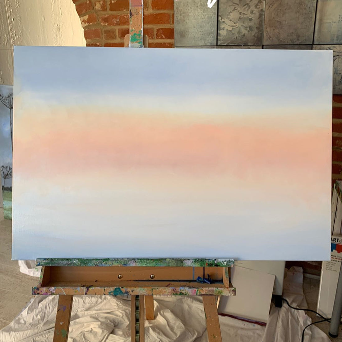 Winter Sky - Norfolk Broads.  Transitions! Before and After