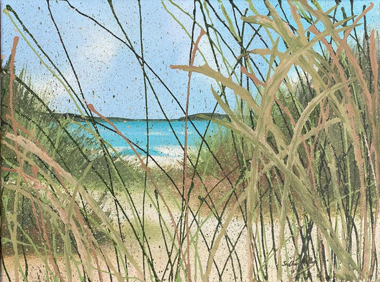 Check out my latest painting “Sea View”