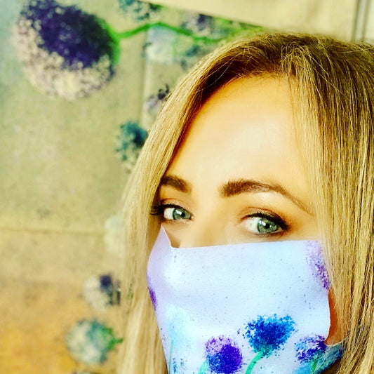 Beautiful Artwork Floral Facemasks