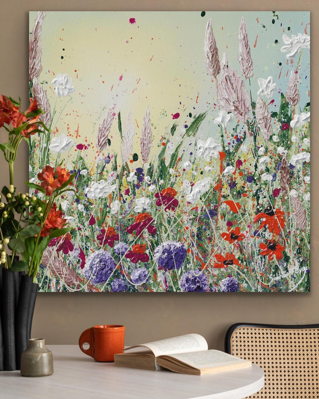 SOLD! “Wildflower Garden”