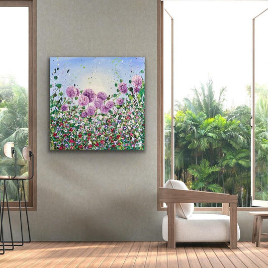 “Summer Splendour 1” 🌸💜💚🌸💜