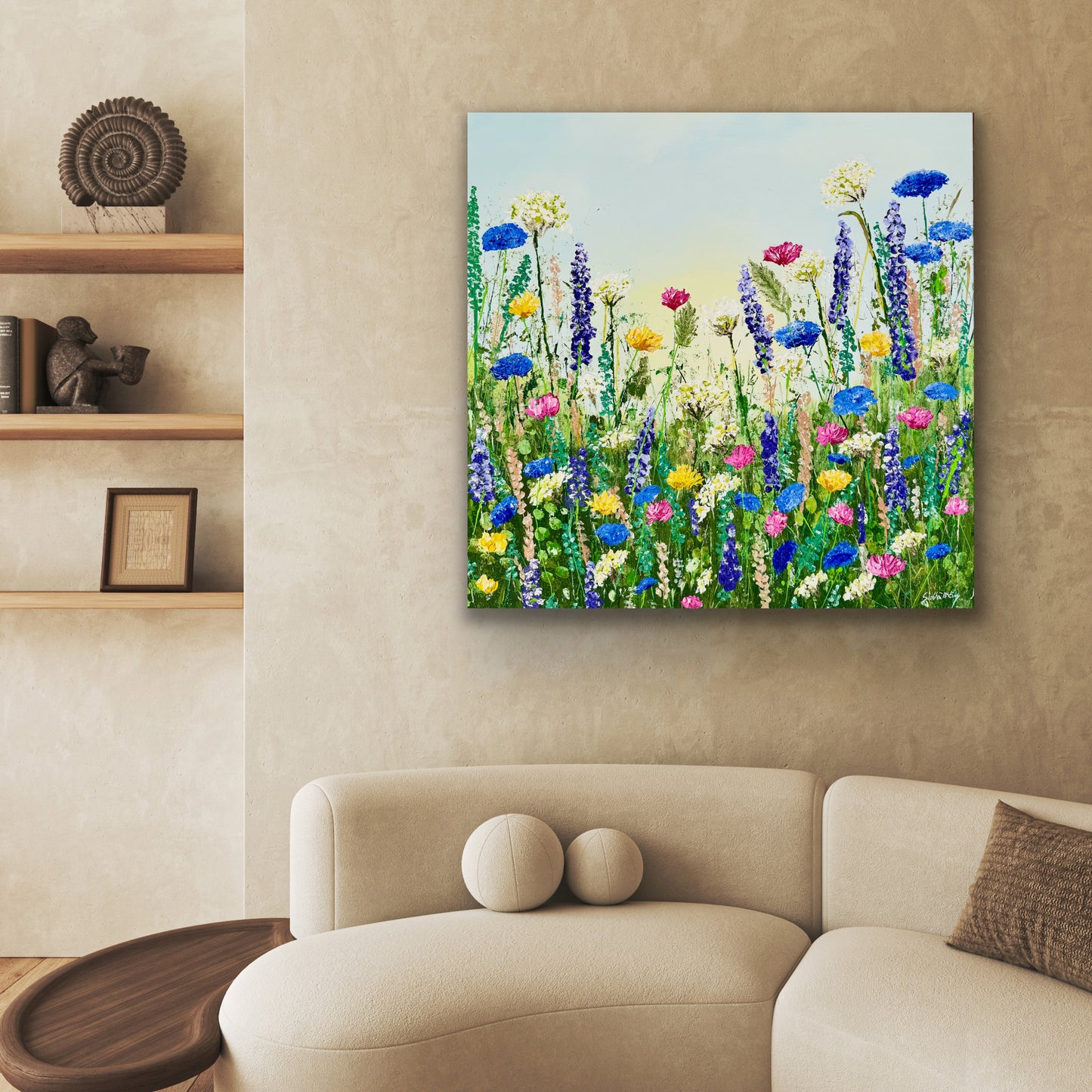 Summer Meadow Sky