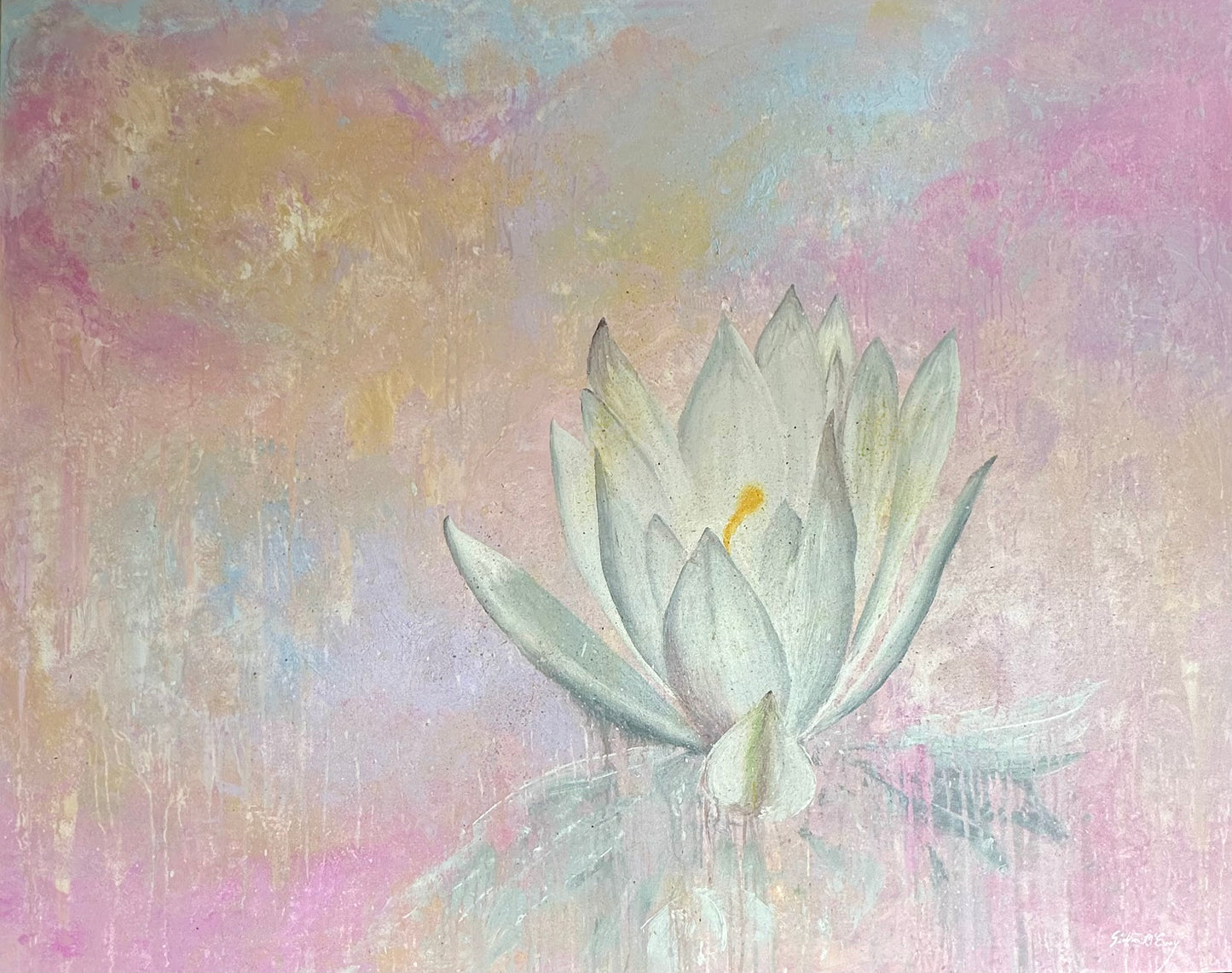 Lotus Flower - SOLD