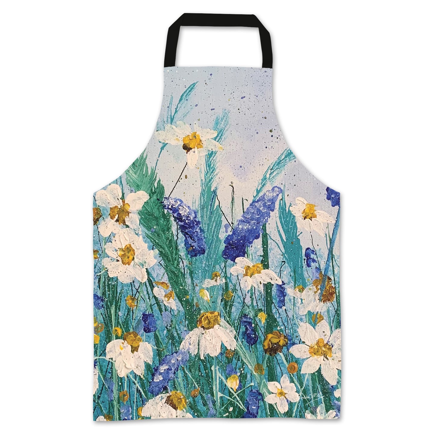 Daisy and Wild Pea Apron