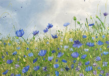 Load image into Gallery viewer, Blue Cornflowers
