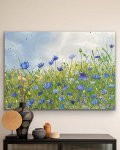 Blue Cornflowers