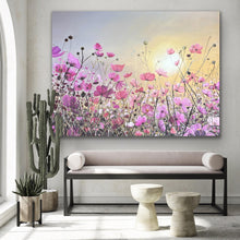 Load image into Gallery viewer, Cosmos Flower Meadow at Sunset

